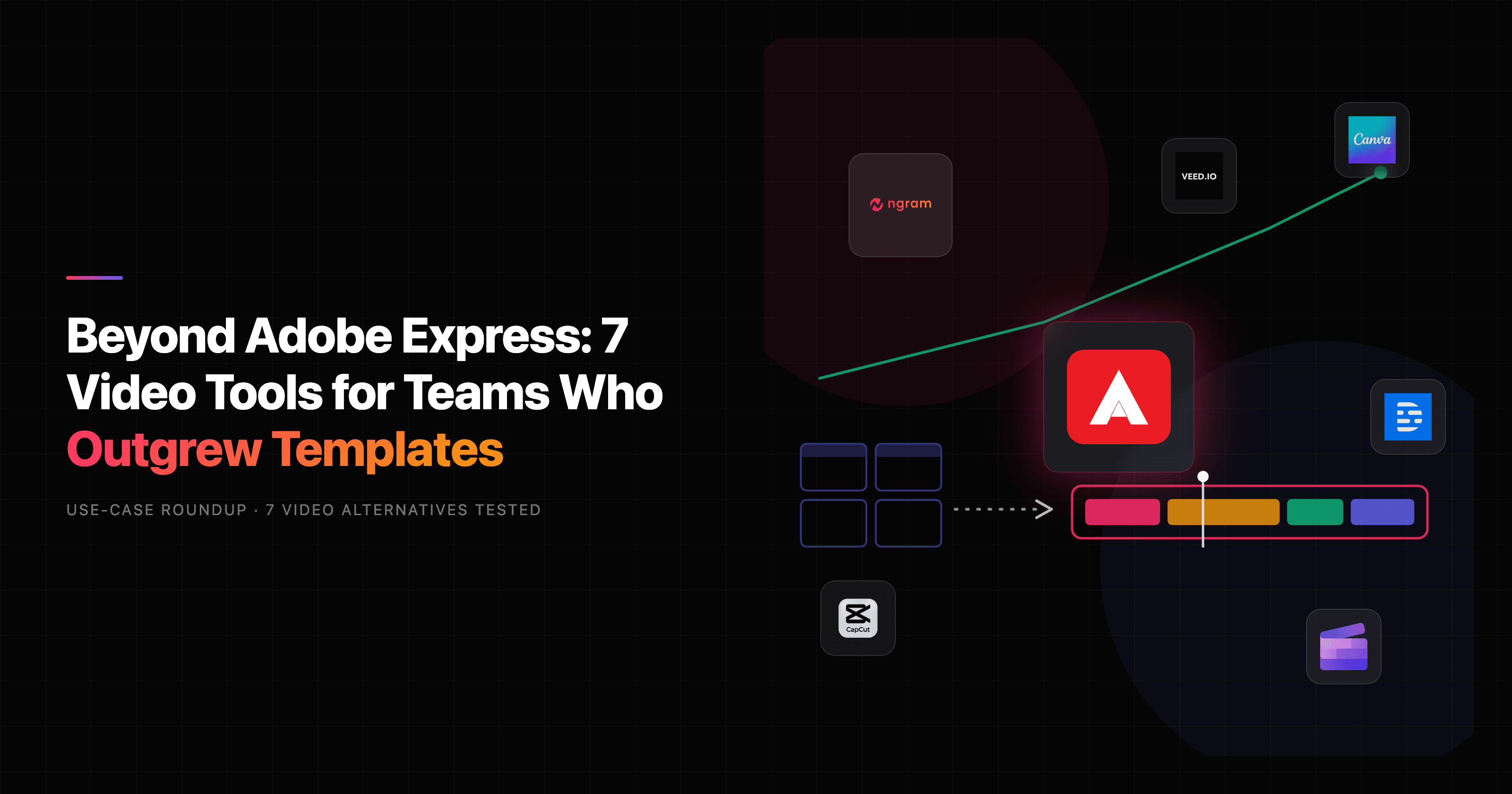 Beyond Adobe Express: 7 Video Tools for Teams Who Outgrew Templates