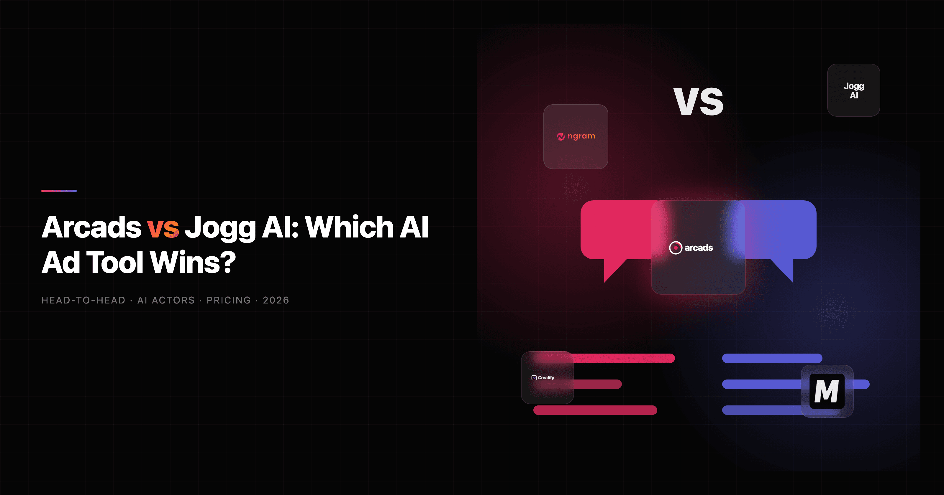 Arcads vs Jogg AI: Which AI Ad Tool Wins in 2026