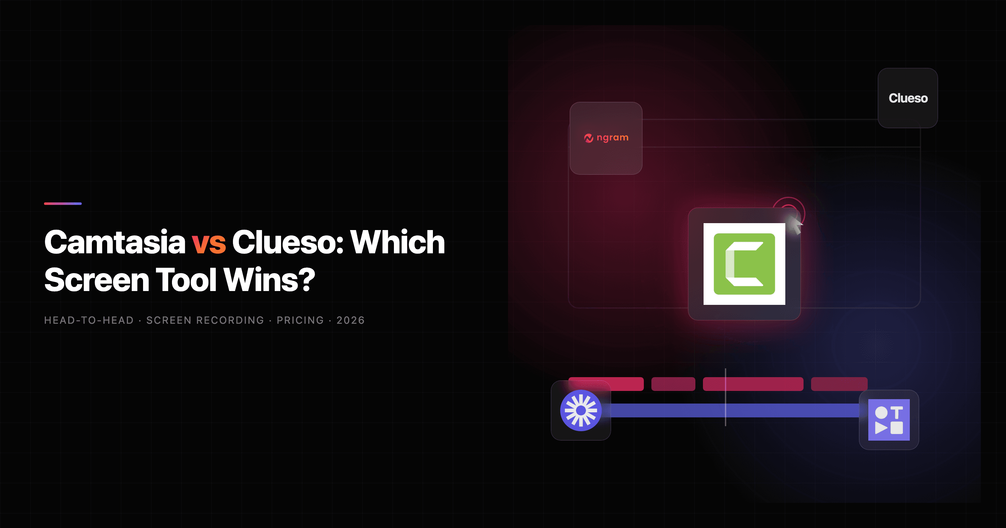 Camtasia vs Clueso: Which Screen Video Tool Wins in 2026