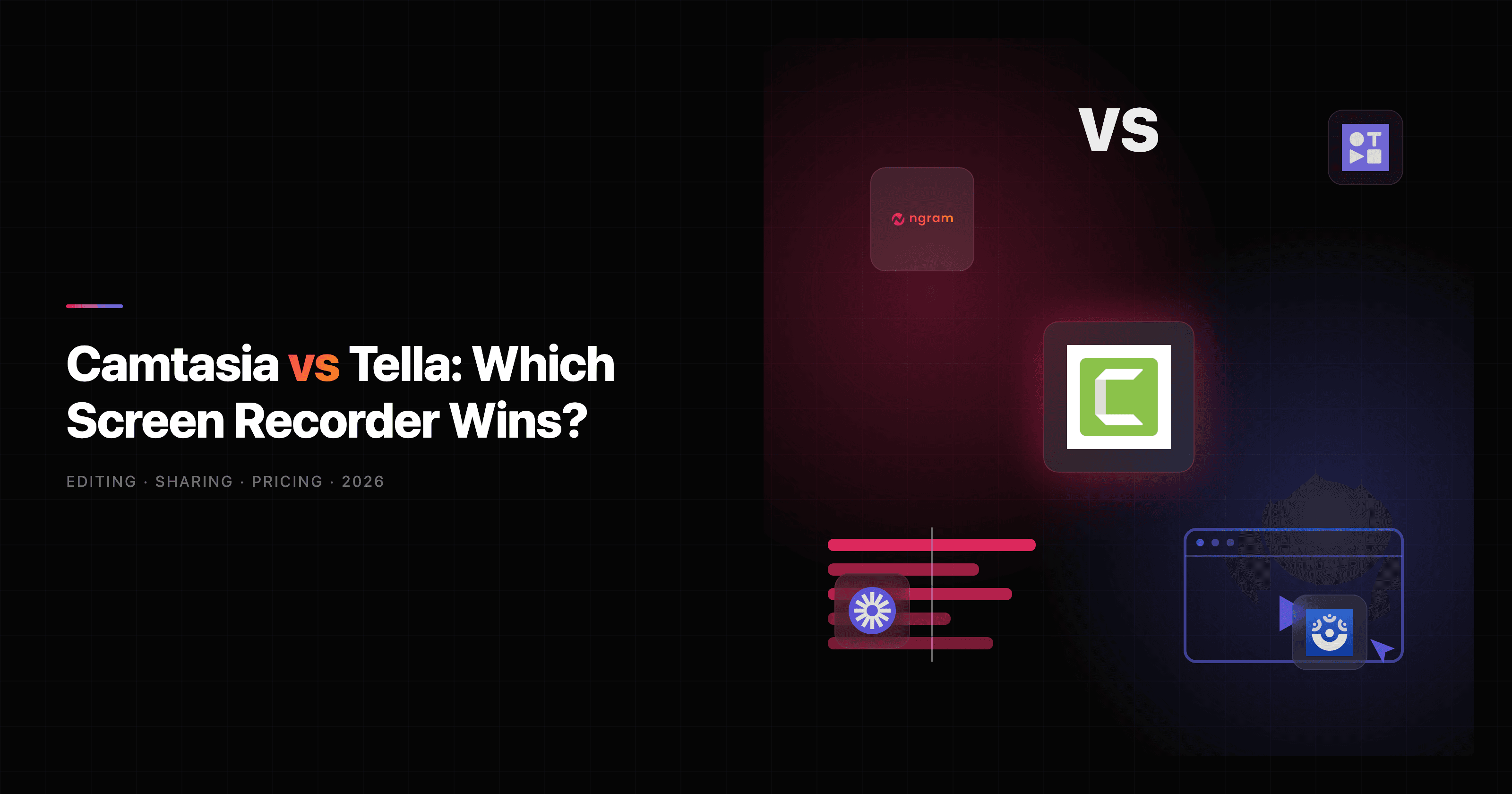Camtasia vs Tella: Which Screen Recorder Wins in 2026