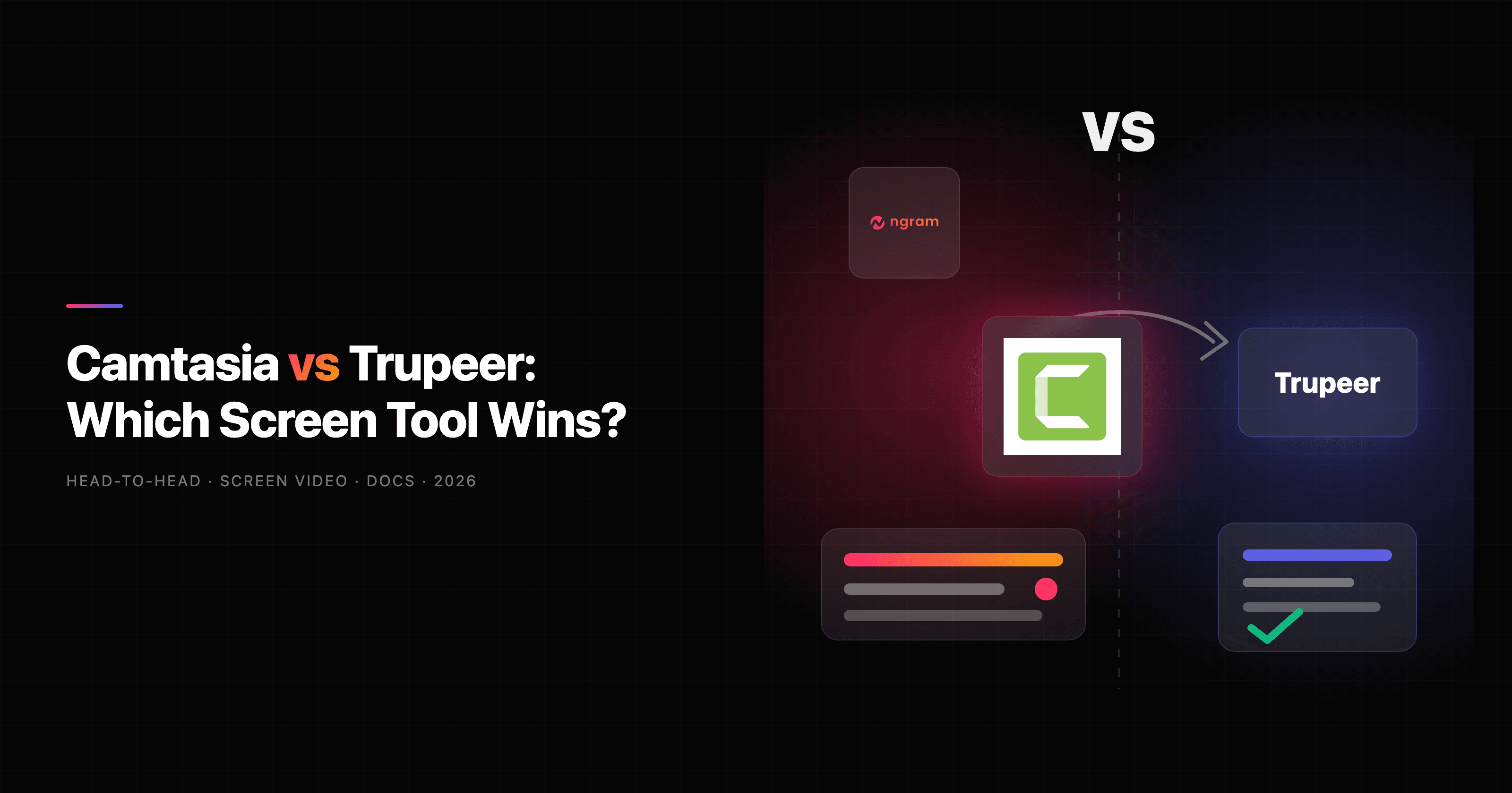 Camtasia vs Trupeer: Which Screen Video Tool Wins in 2026