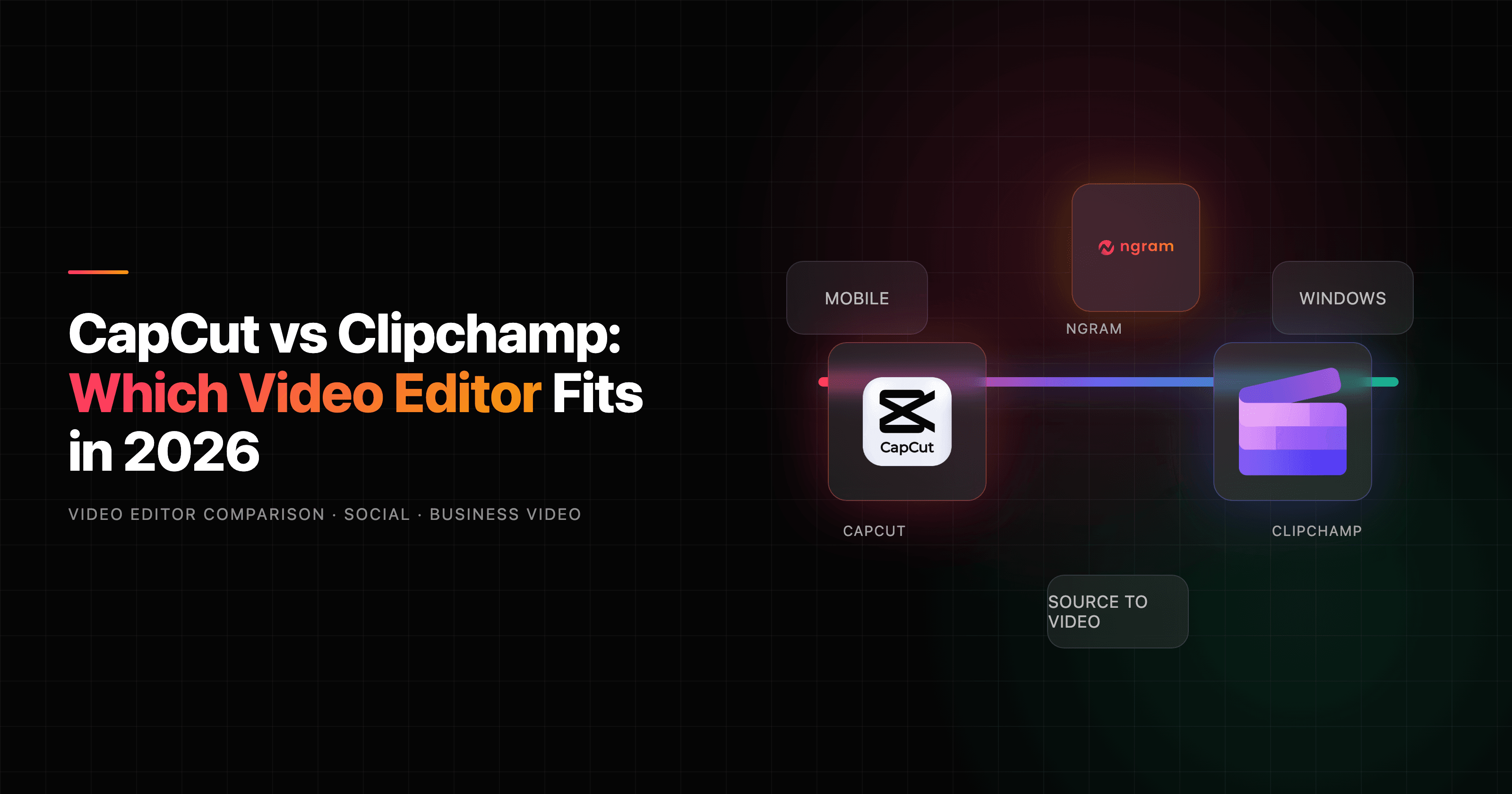 CapCut vs Clipchamp: Which Video Editor Fits in 2026