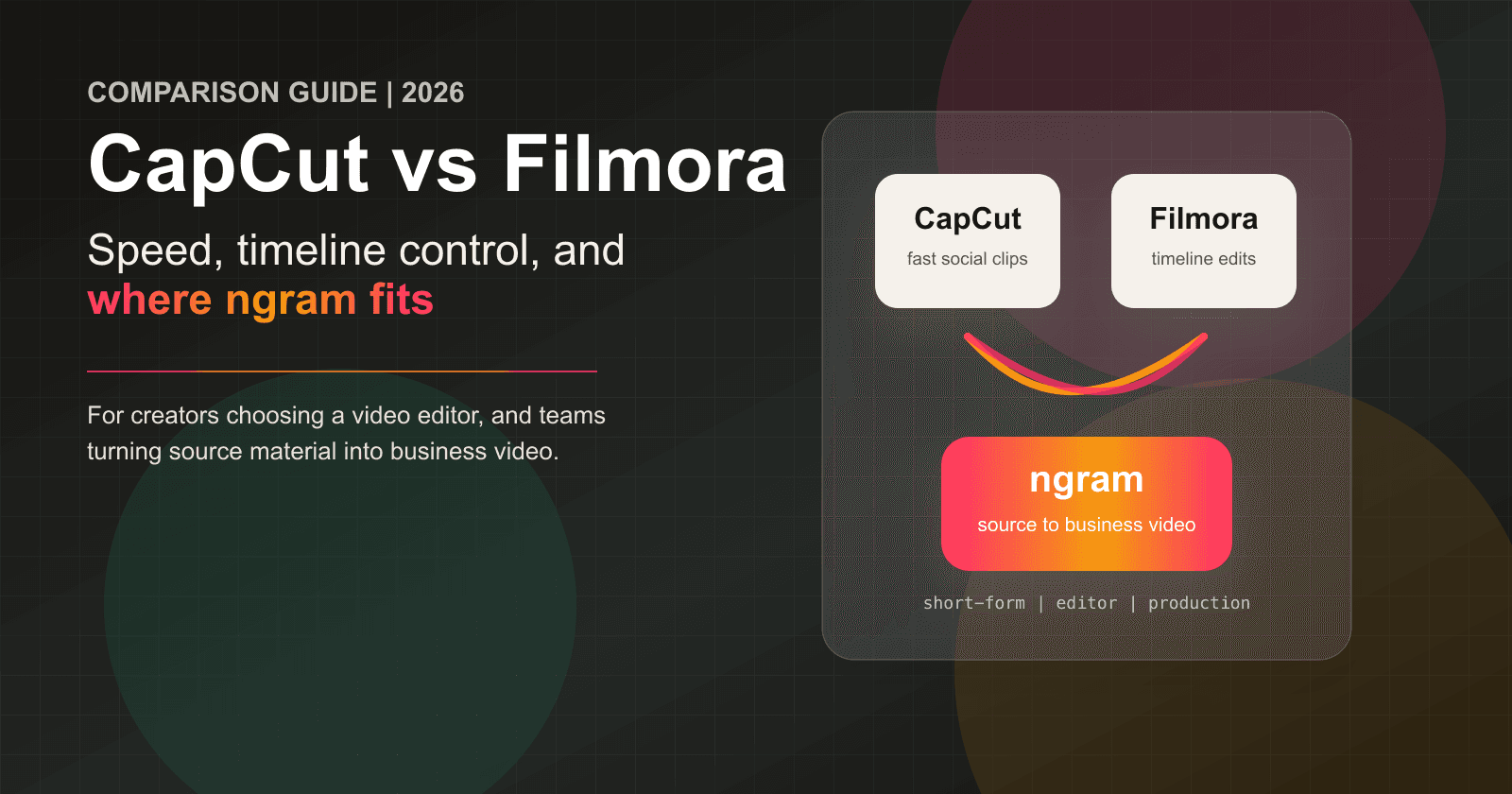 CapCut vs Filmora: Which Video Editor Should You Pick?