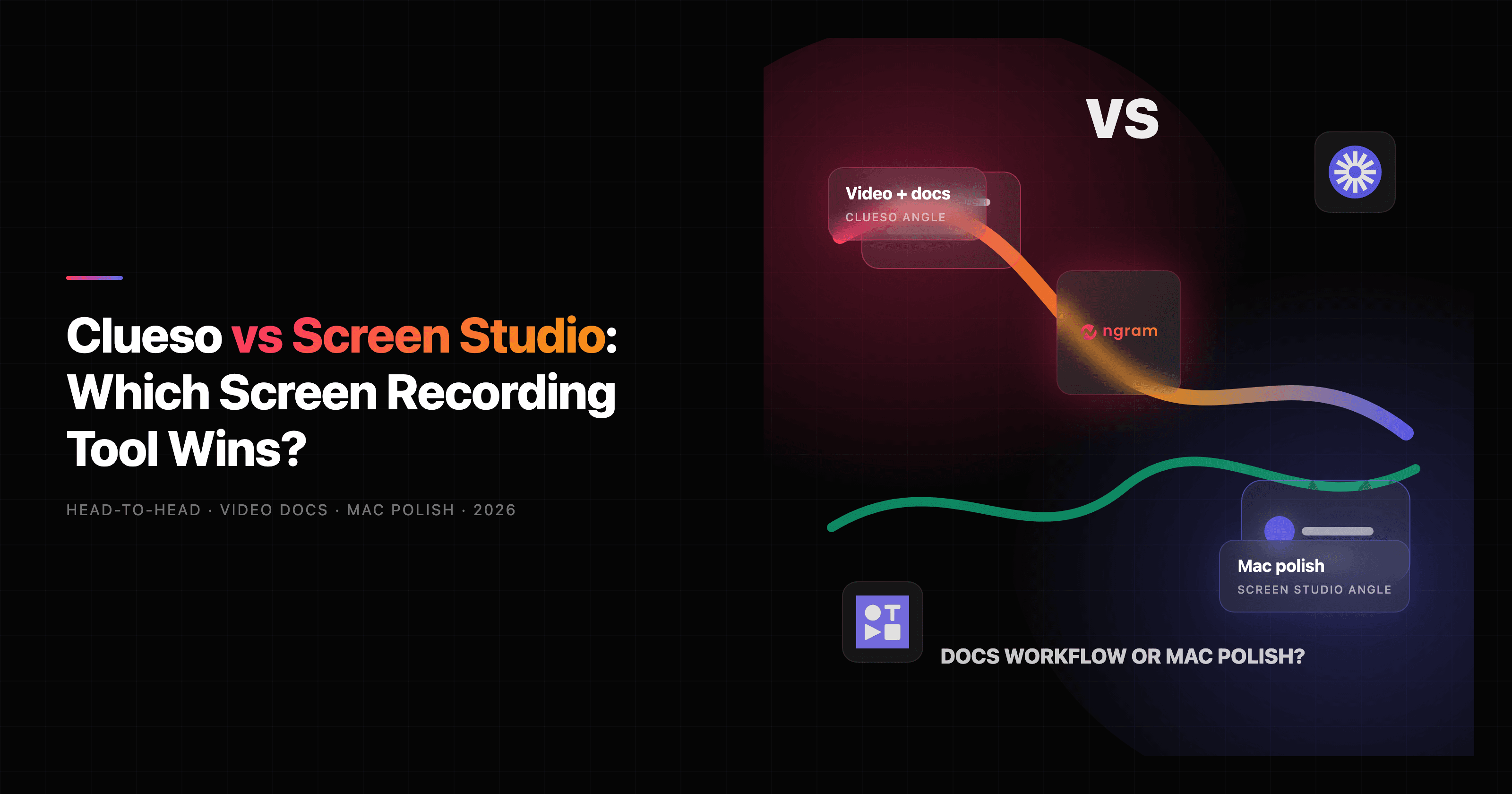Clueso vs Screen Studio: Which Screen Recording Tool Wins in 2026