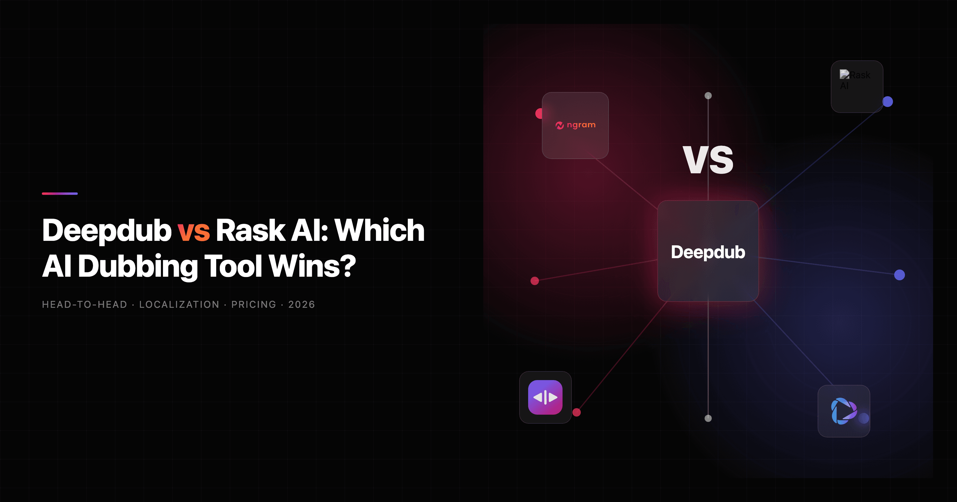 Deepdub vs Rask AI: Which AI Dubbing Tool Wins in 2026