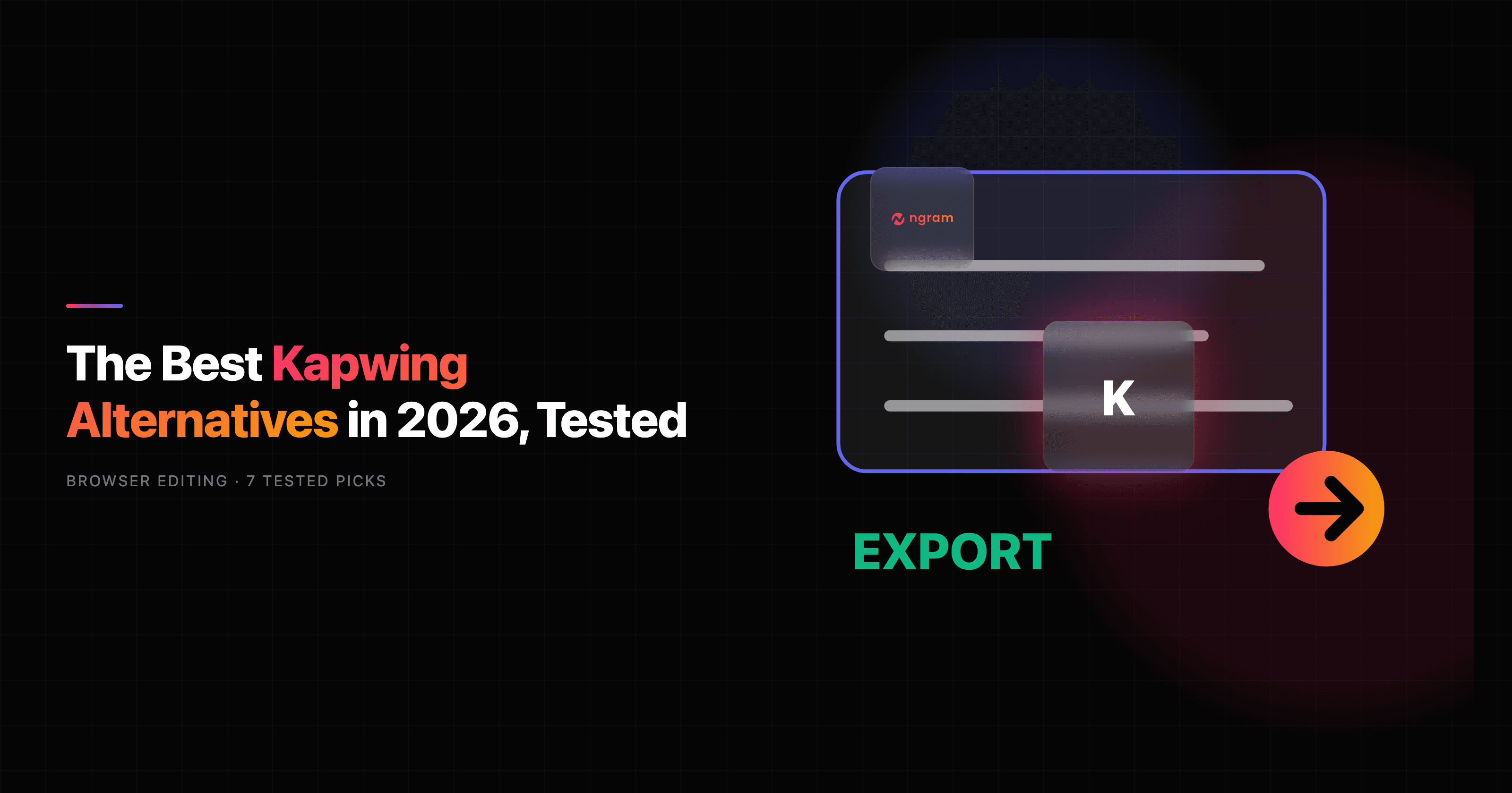 The Best Kapwing Alternatives in 2026, Tested