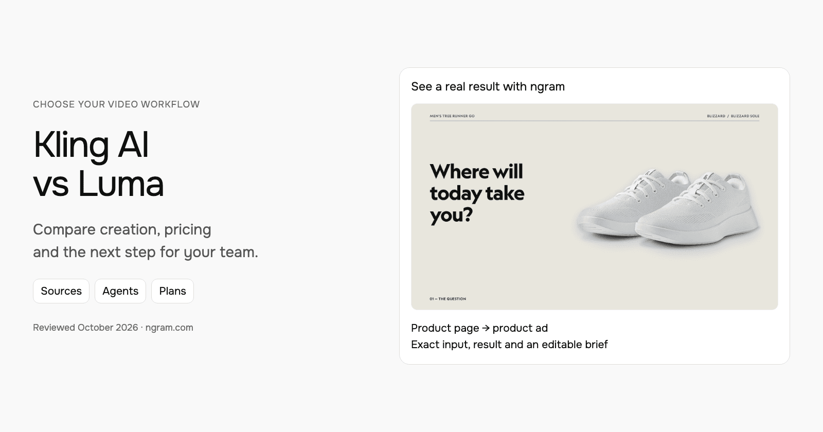 Kling AI vs Luma: creative agents, controls and pricing