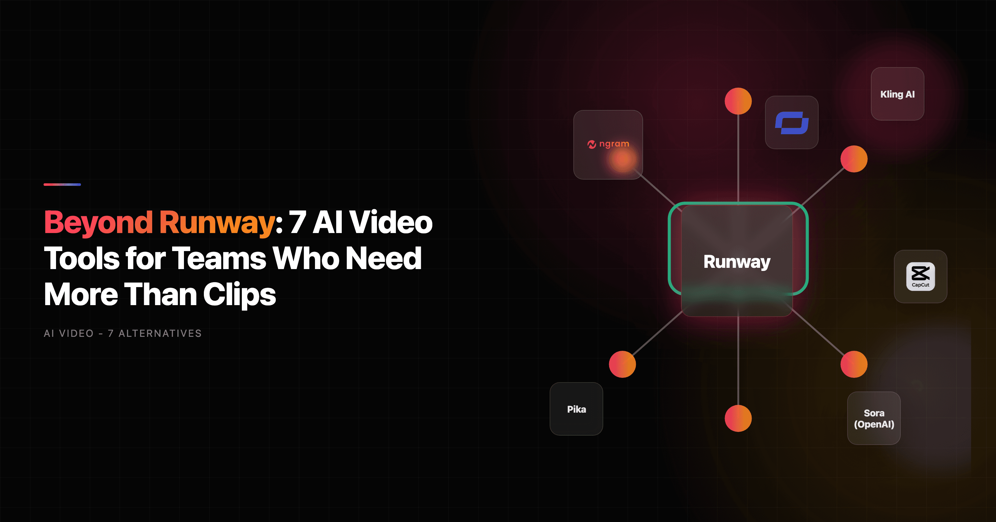 Beyond Runway: 7 AI Video Tools for Teams Who Need More Than Clips