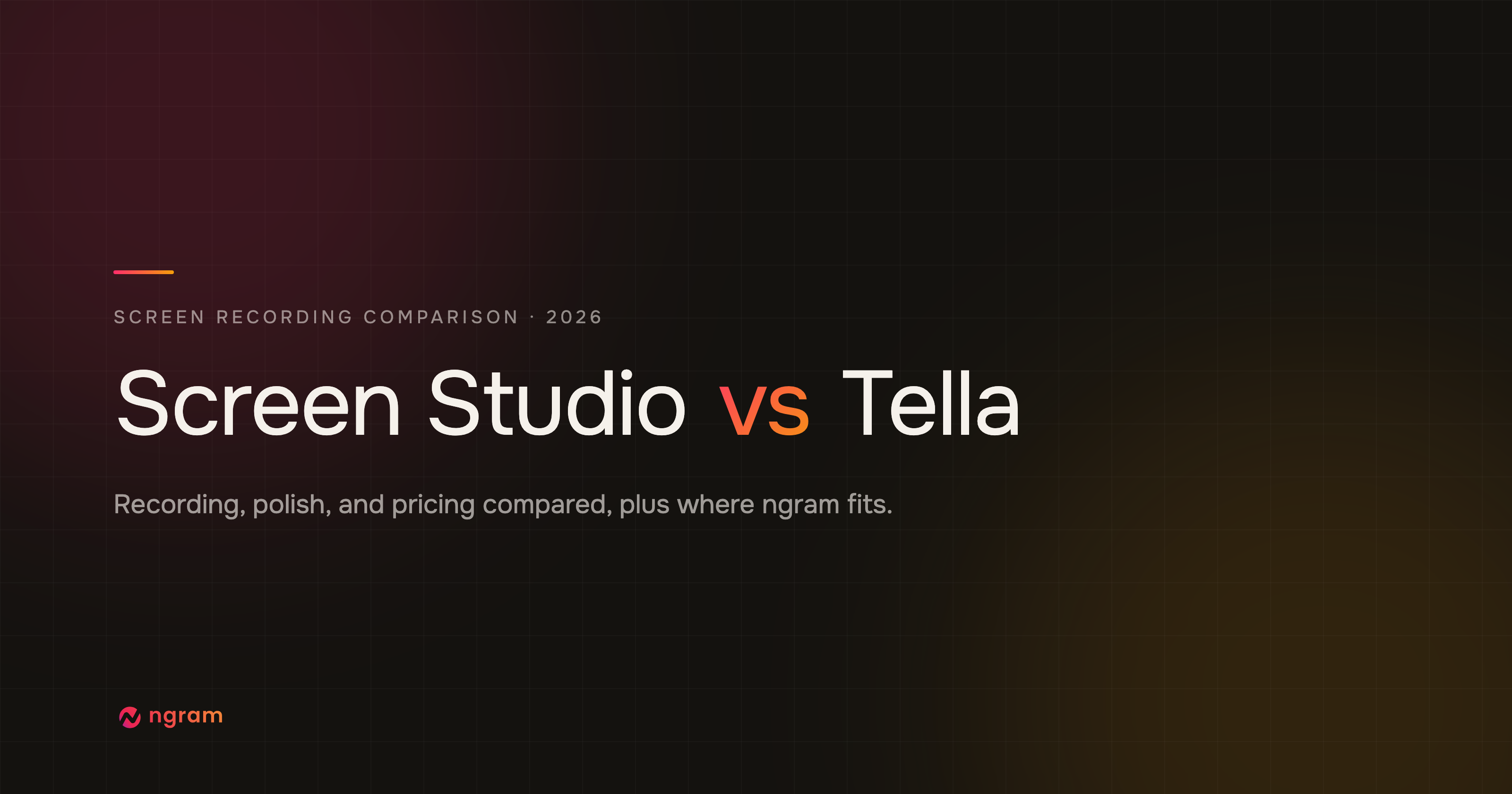 Screen Studio vs Tella: Which Screen Recorder Wins in 2026