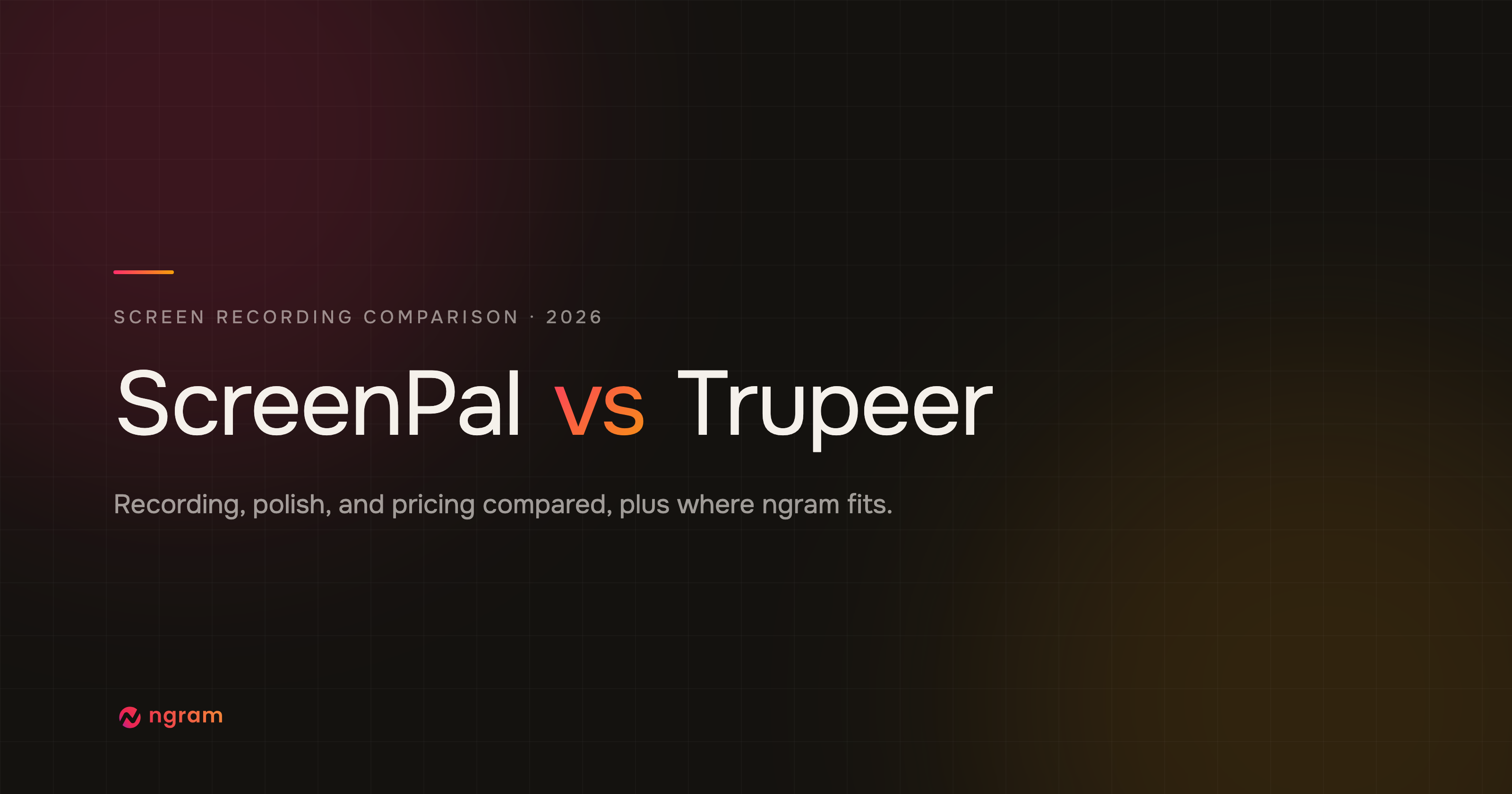 ScreenPal vs Trupeer: Which Screen Recorder Wins in 2026