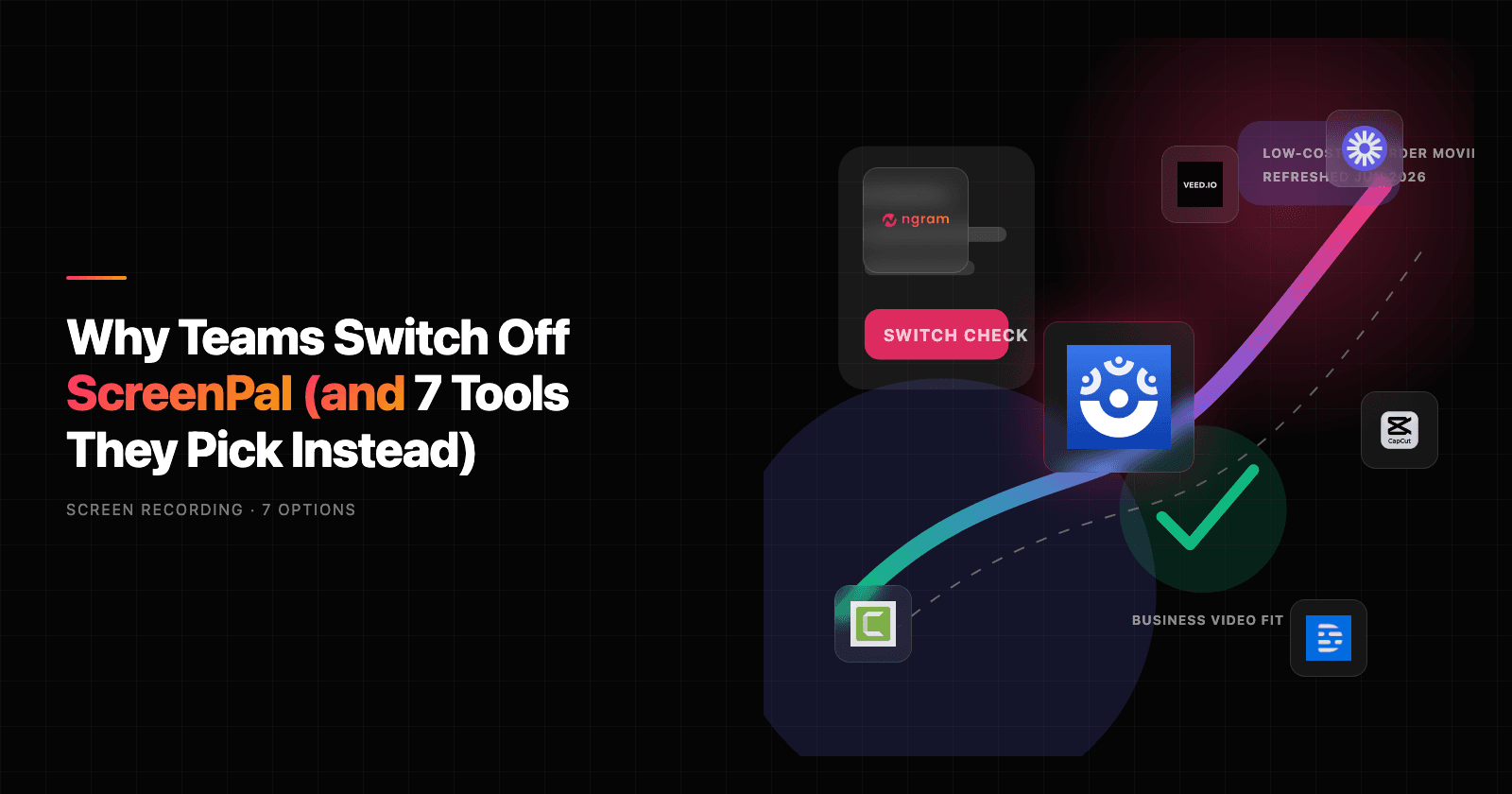 Why Teams Switch Off ScreenPal (and 7 Tools They Pick Instead)