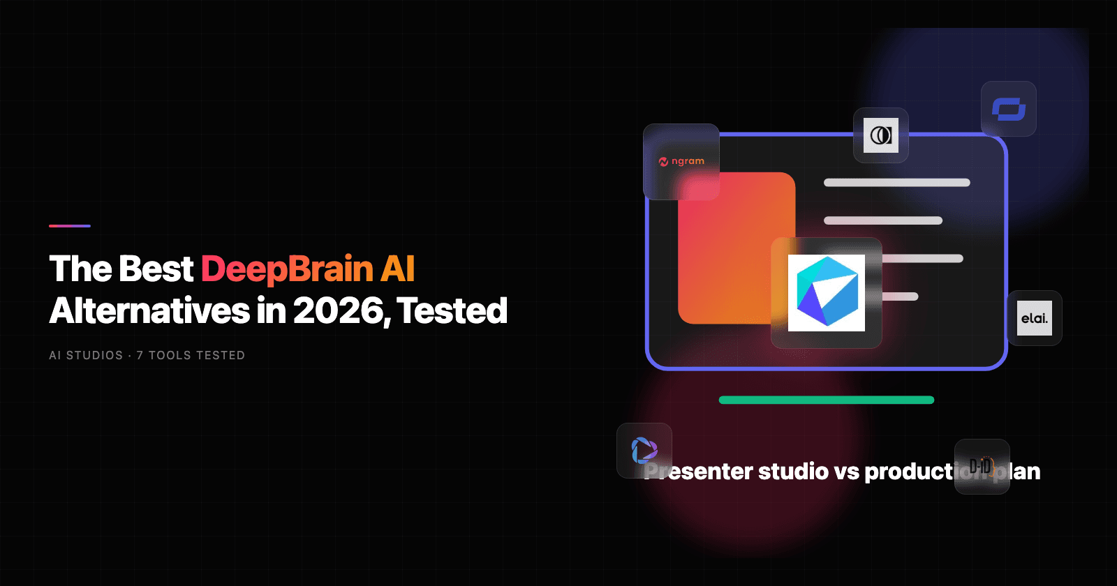 The Best DeepBrain AI Alternatives in 2026, Tested
