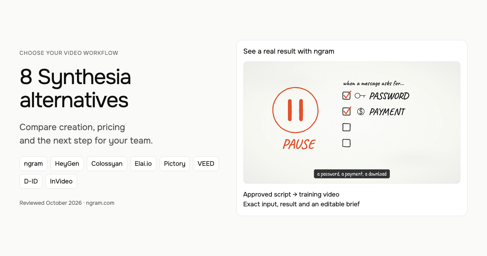 8 Synthesia Alternatives for Training and Source-Based Video