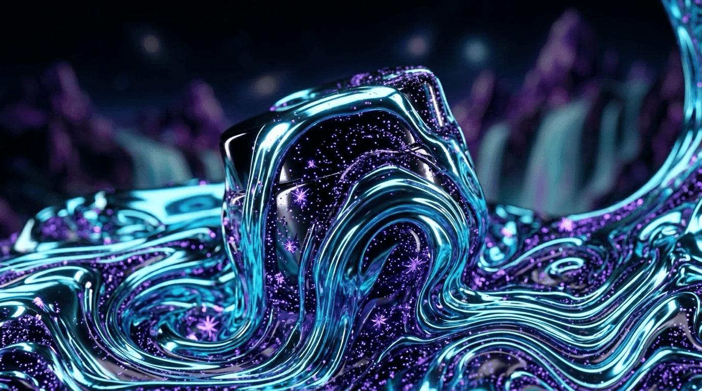 Completed Studio generated-video scene with a graphic treatment.