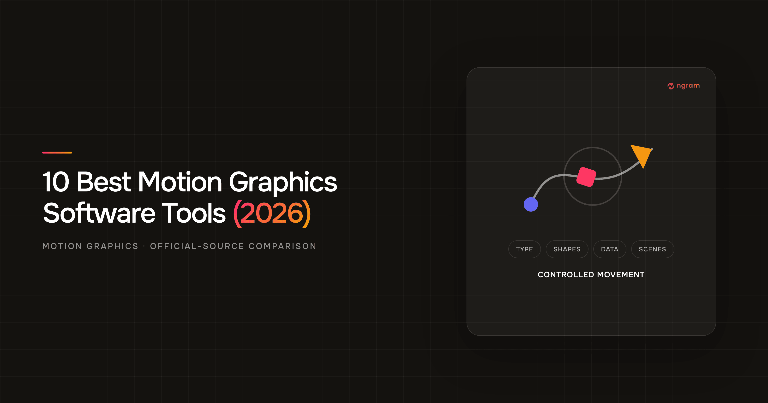 10 Best Motion Graphics Software Tools (2026)