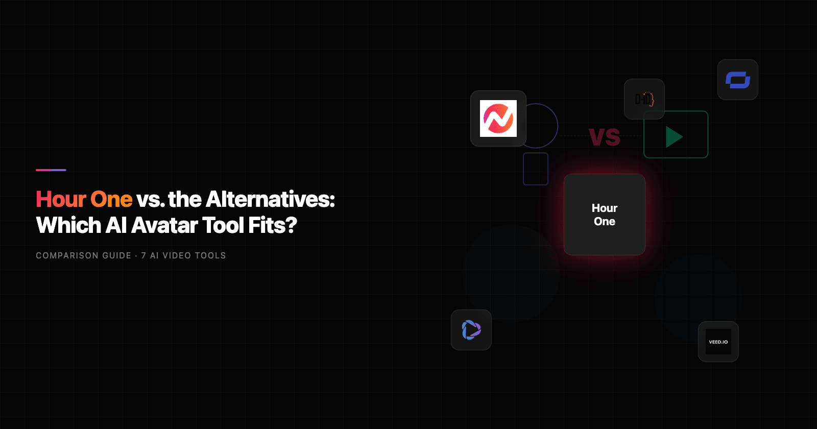 Hour One vs. the Alternatives: Which AI Avatar Tool Fits Your Workflow?