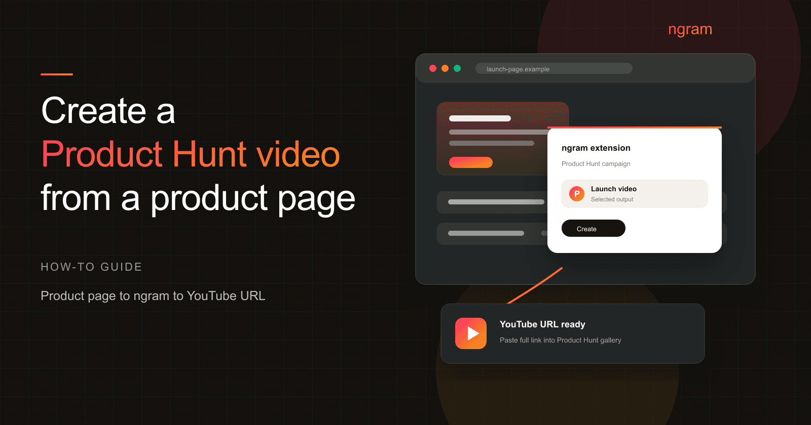 How to Create a Product Hunt Launch Video From a Product Page