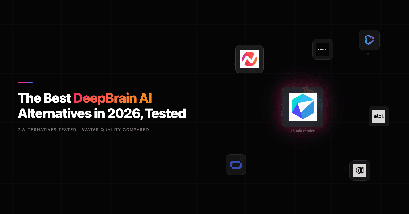The Best DeepBrain AI Alternatives in 2026, Tested