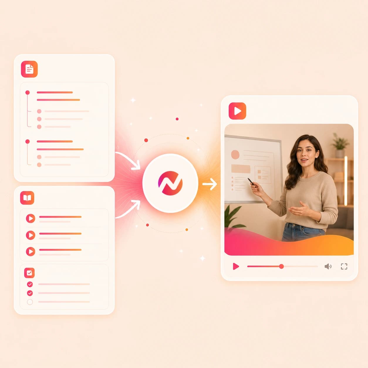 AI Course Video Maker hero preview