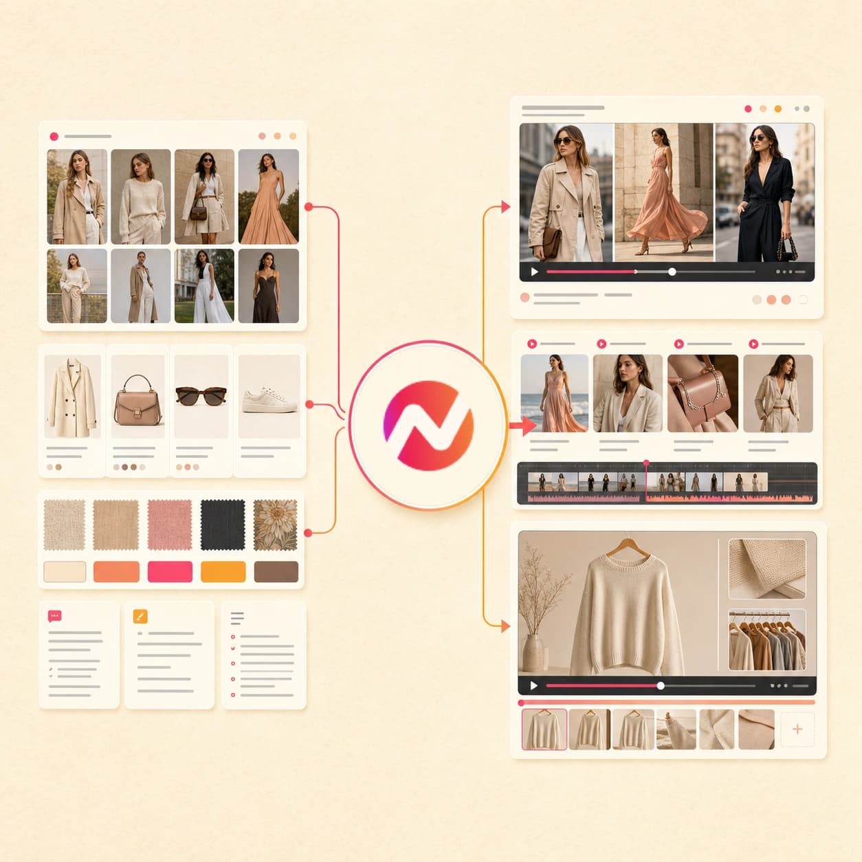 AI Fashion Video Maker hero preview