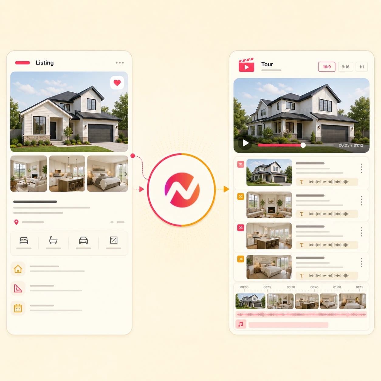 AI Real Estate Video Maker hero preview