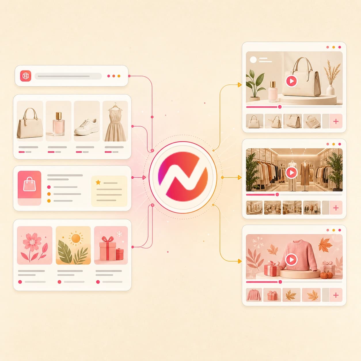 AI Retail Video Maker hero preview
