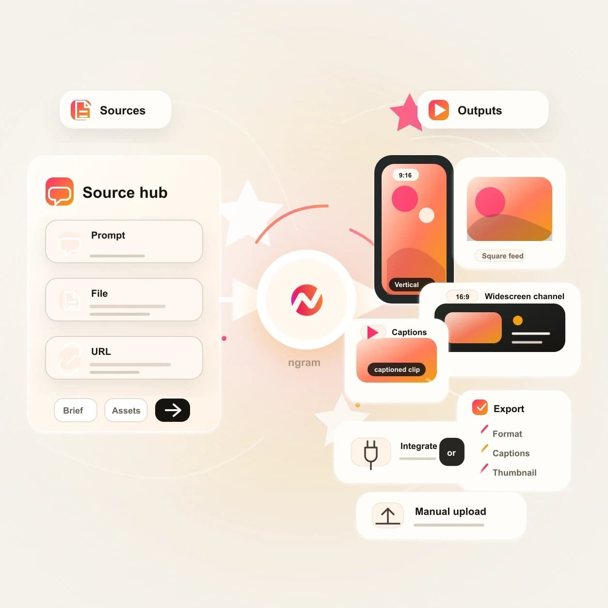 AI Social Media Video Maker hero preview