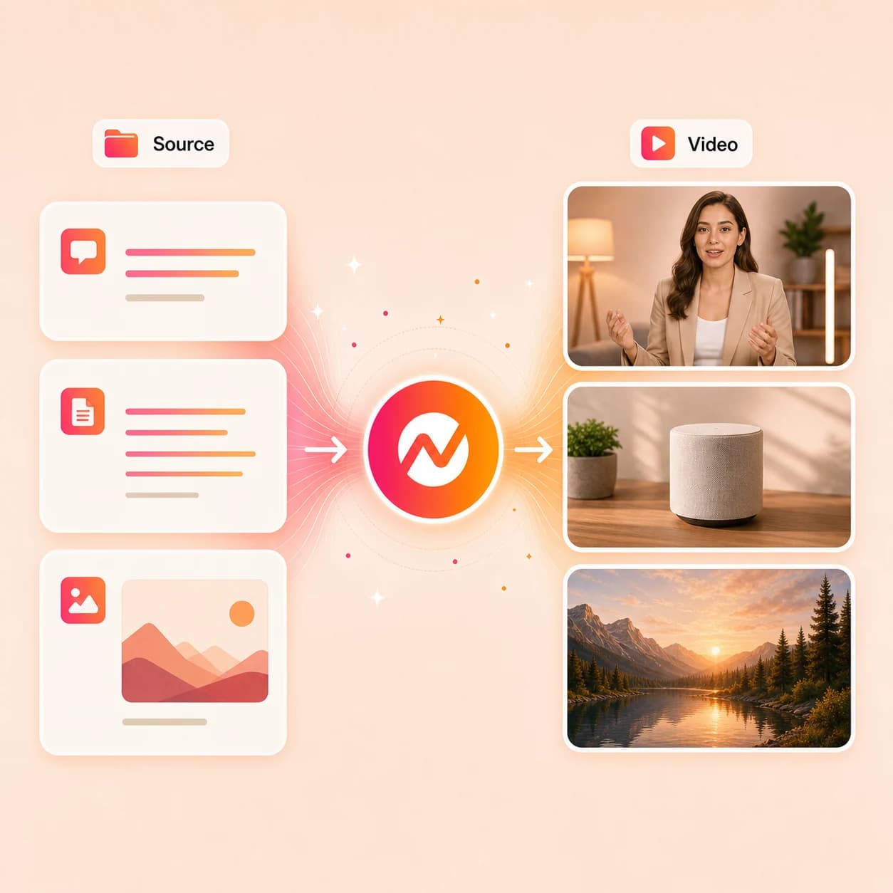 AI Video Generator hero preview