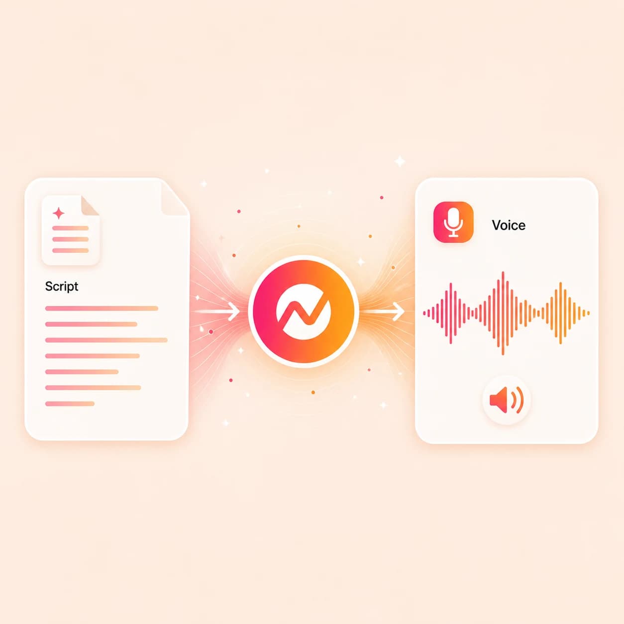 AI Voice Generator hero preview