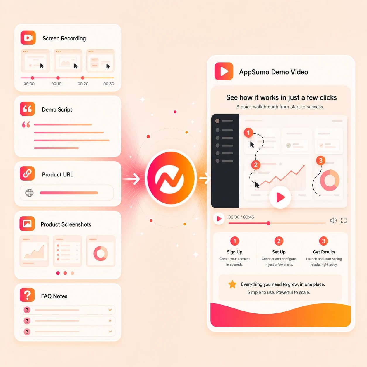AppSumo Demo Video Maker hero preview