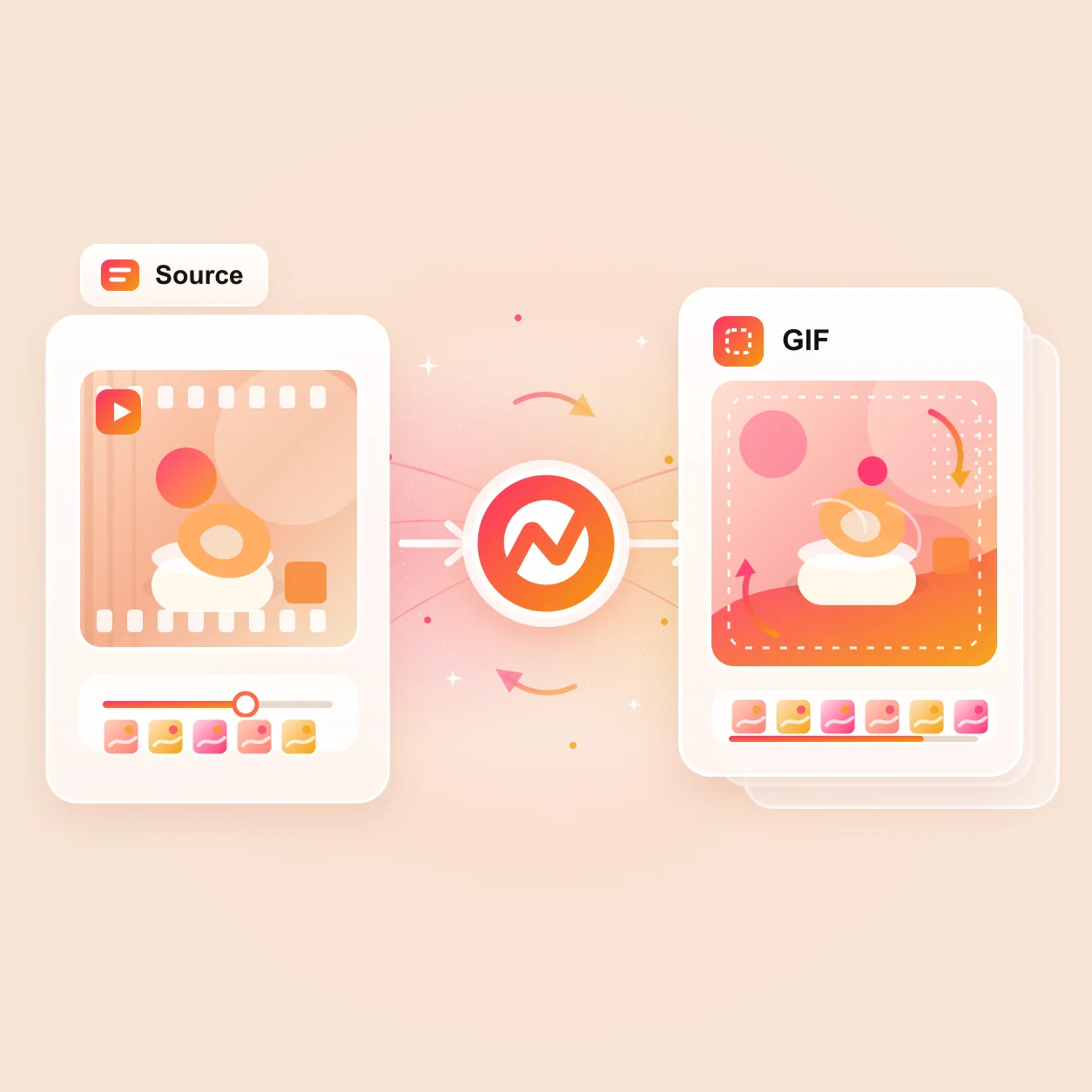 GIF AI Video Maker hero preview