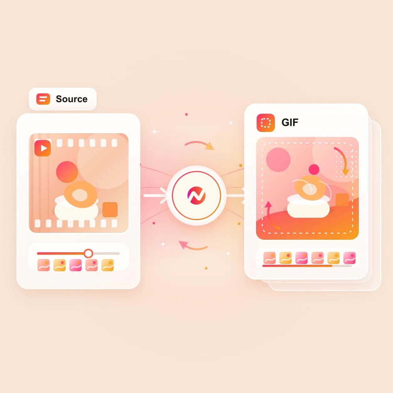 GIF AI Video Maker hero preview
