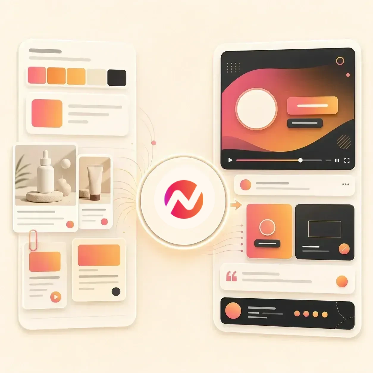 Outro AI Video Maker hero preview