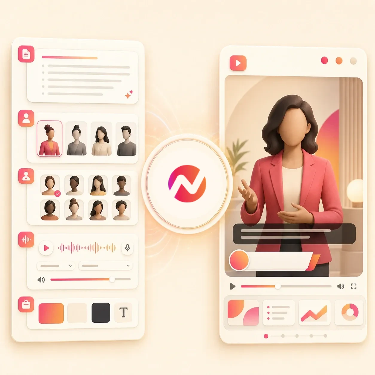Spokesperson AI Video Maker hero preview