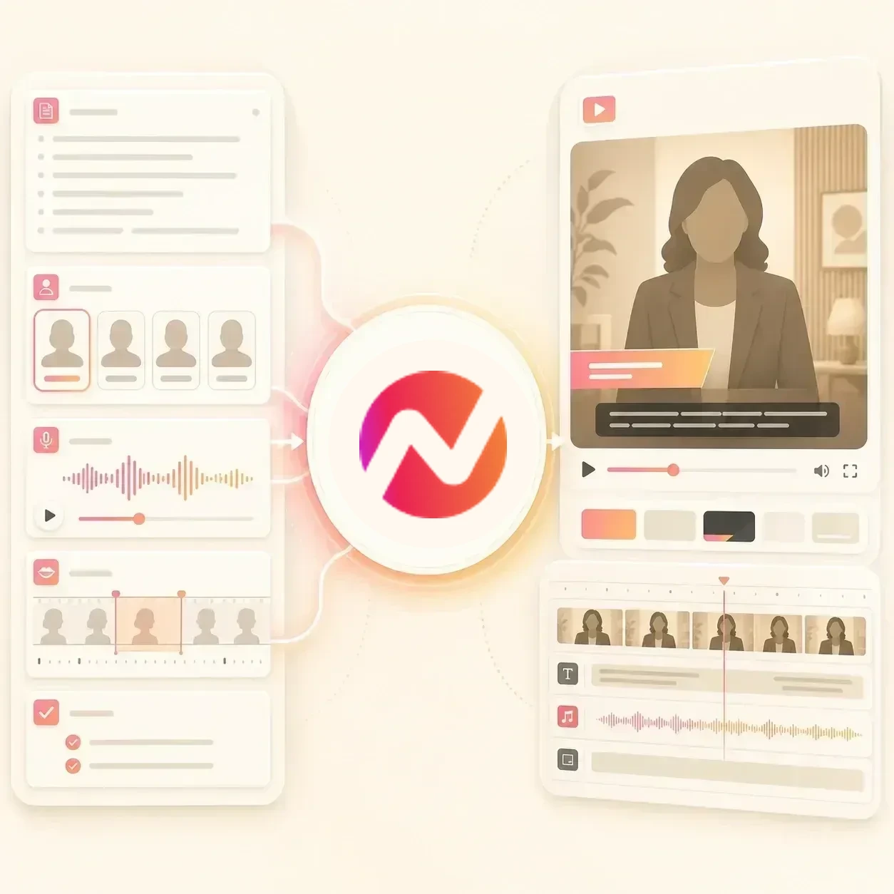 Talking Head AI Video Maker hero preview