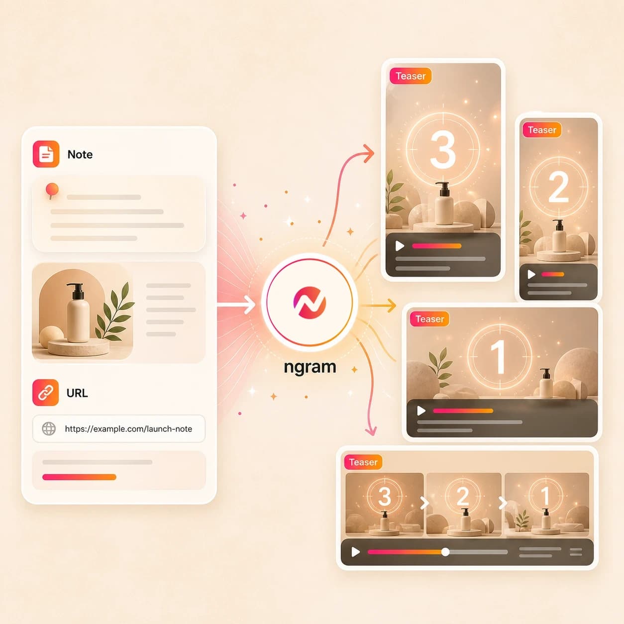 Teaser AI Video Maker hero preview