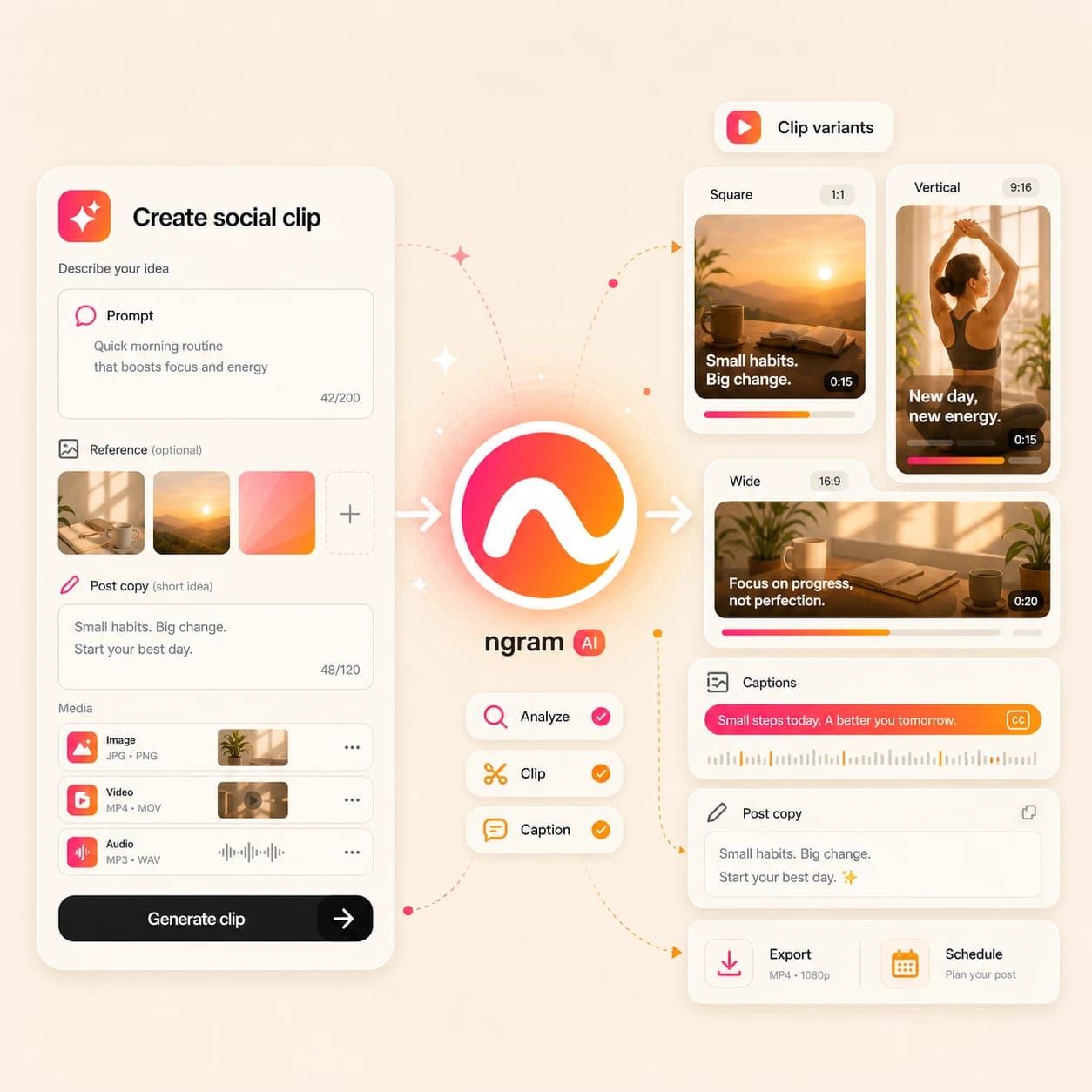 Twitter AI Video Maker hero preview