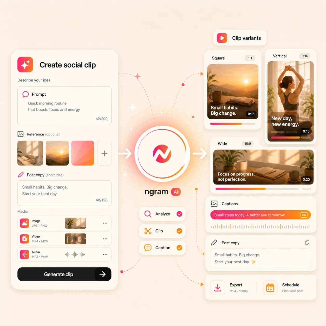 Twitter AI Video Maker hero preview