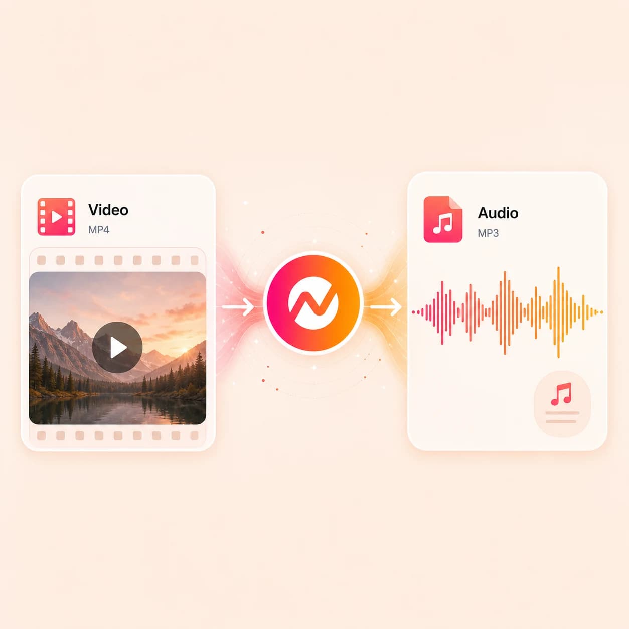 Video to Audio hero preview