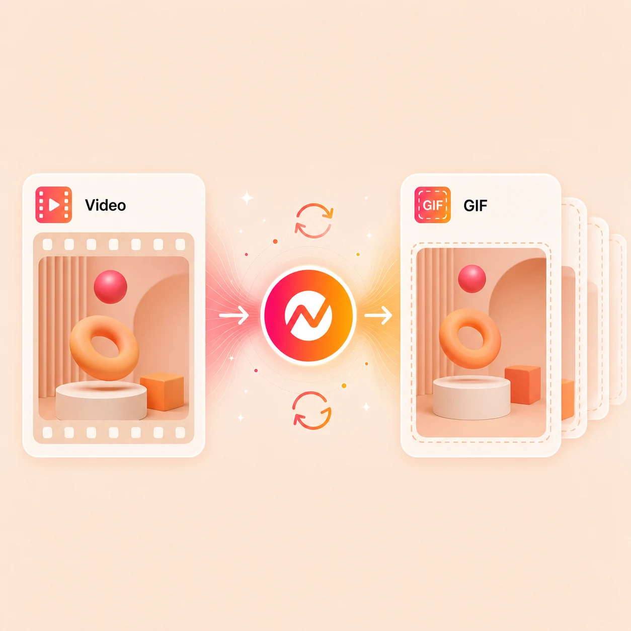Video to GIF hero preview