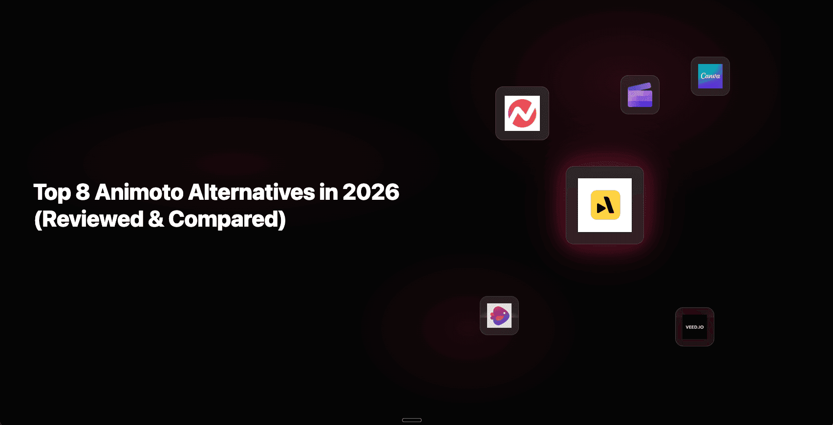 Top 8 AI Video Creator Alternatives to Animoto in 2026 (Reviewed & Compared)