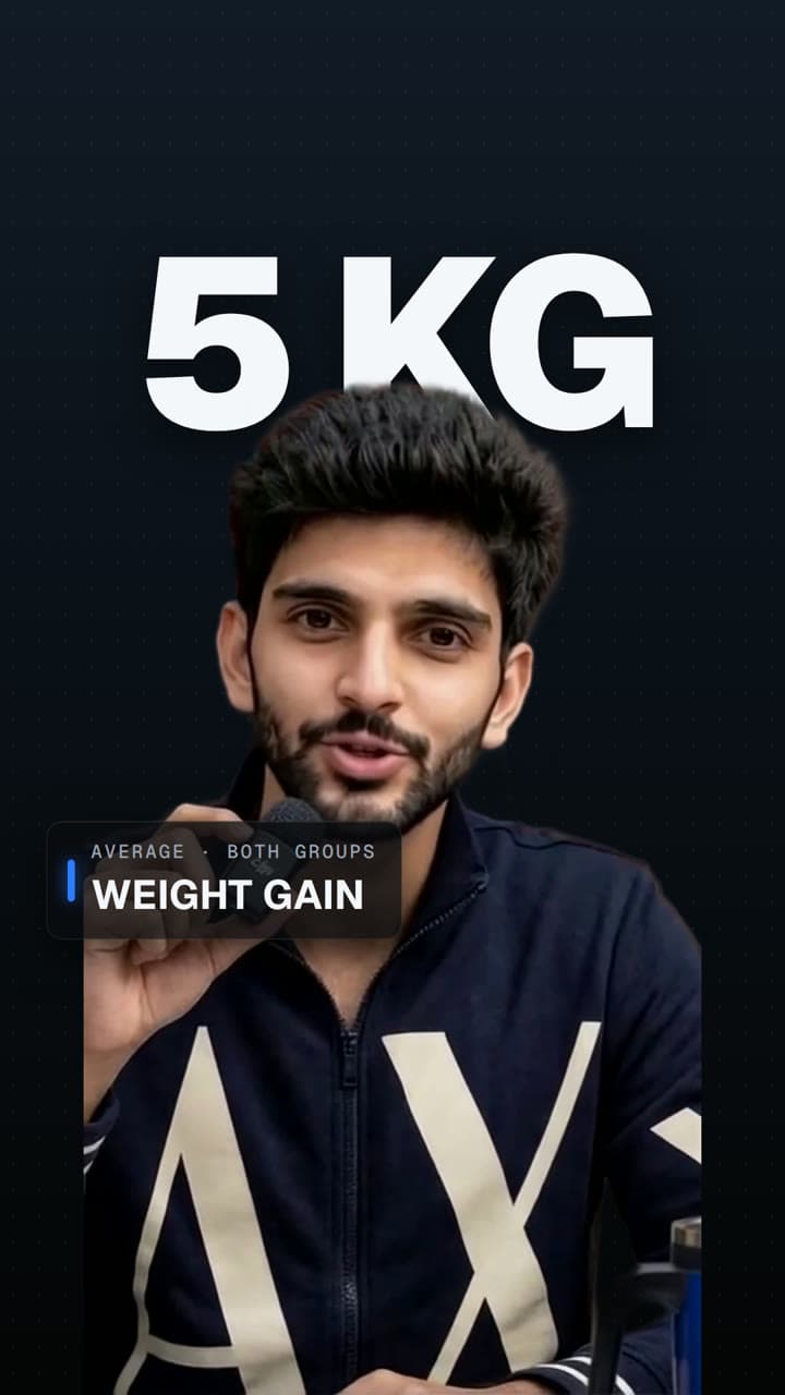 Why Indian men store belly fat: Glasgow study Reel