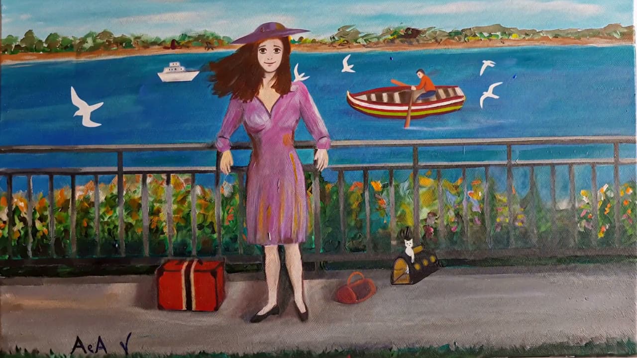 La partenza — il quadro prende vita