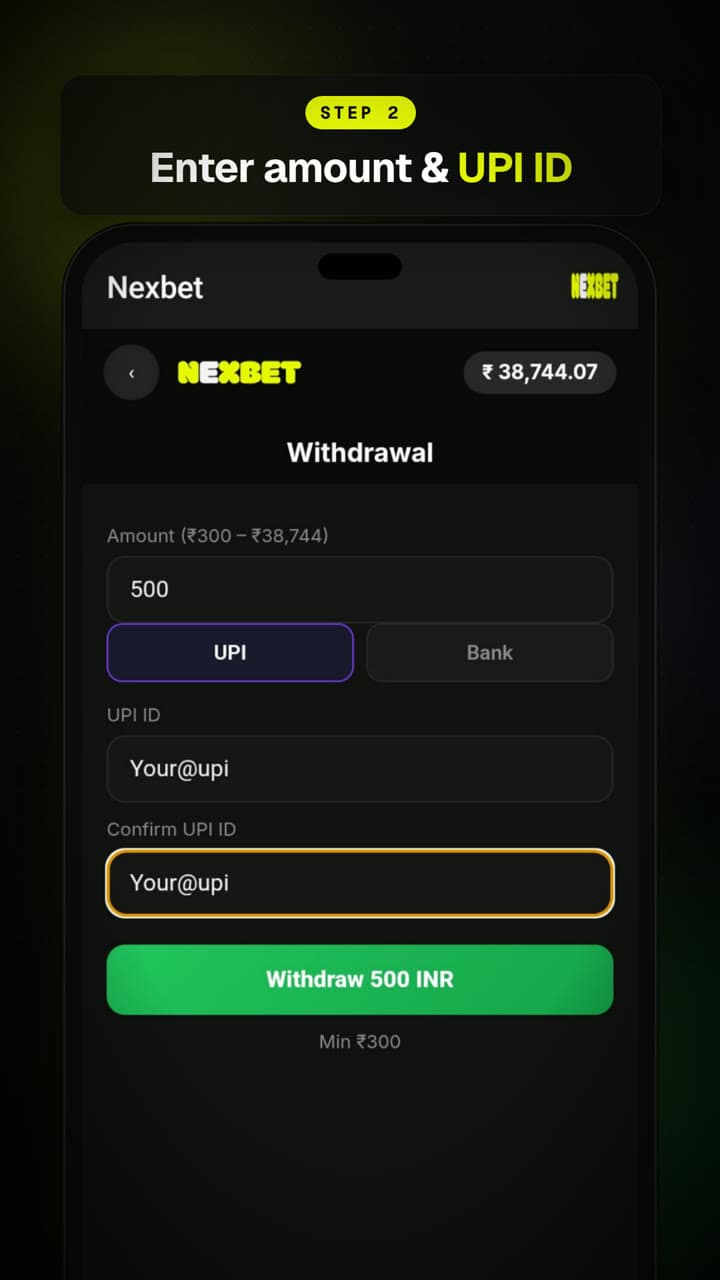 Nexbet Withdrawal – 9s Motion Walkthrough