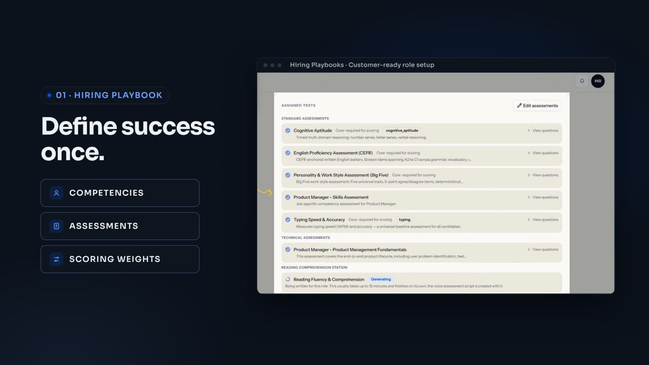 TalentMetrics — The Filtering Problem