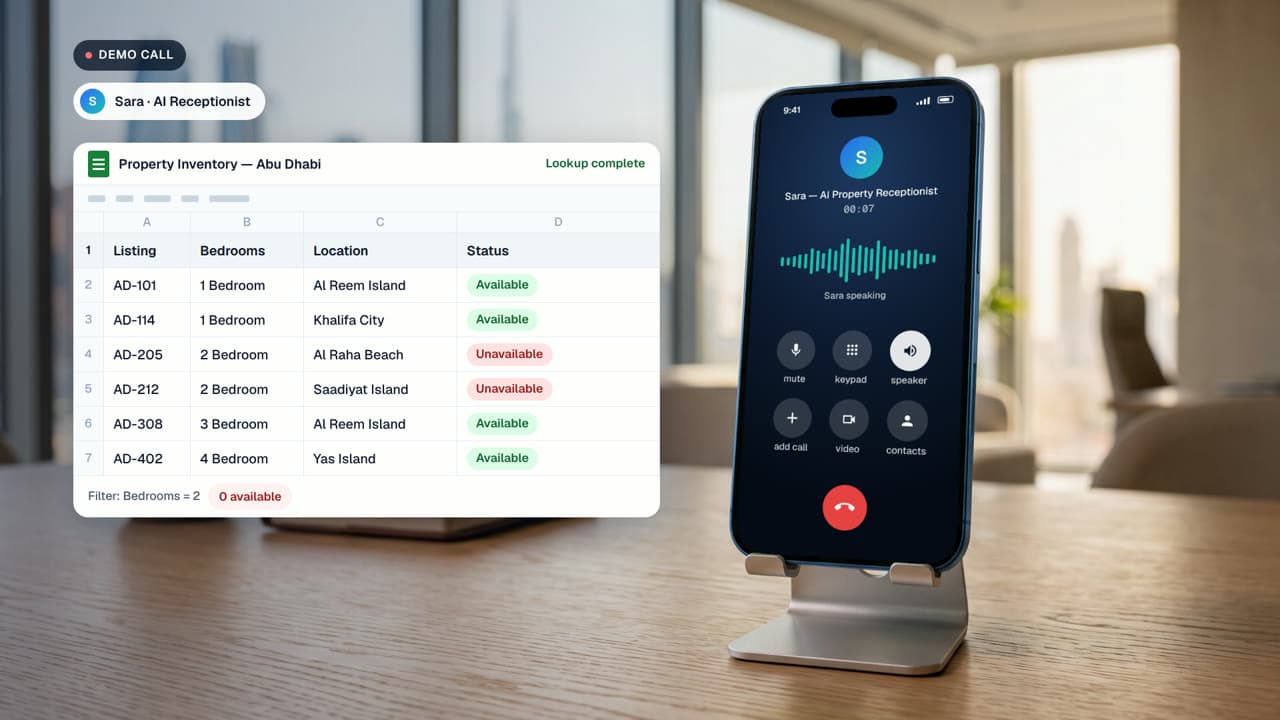 Nexora AI Solutions — AI Real-Estate Receptionist Demo