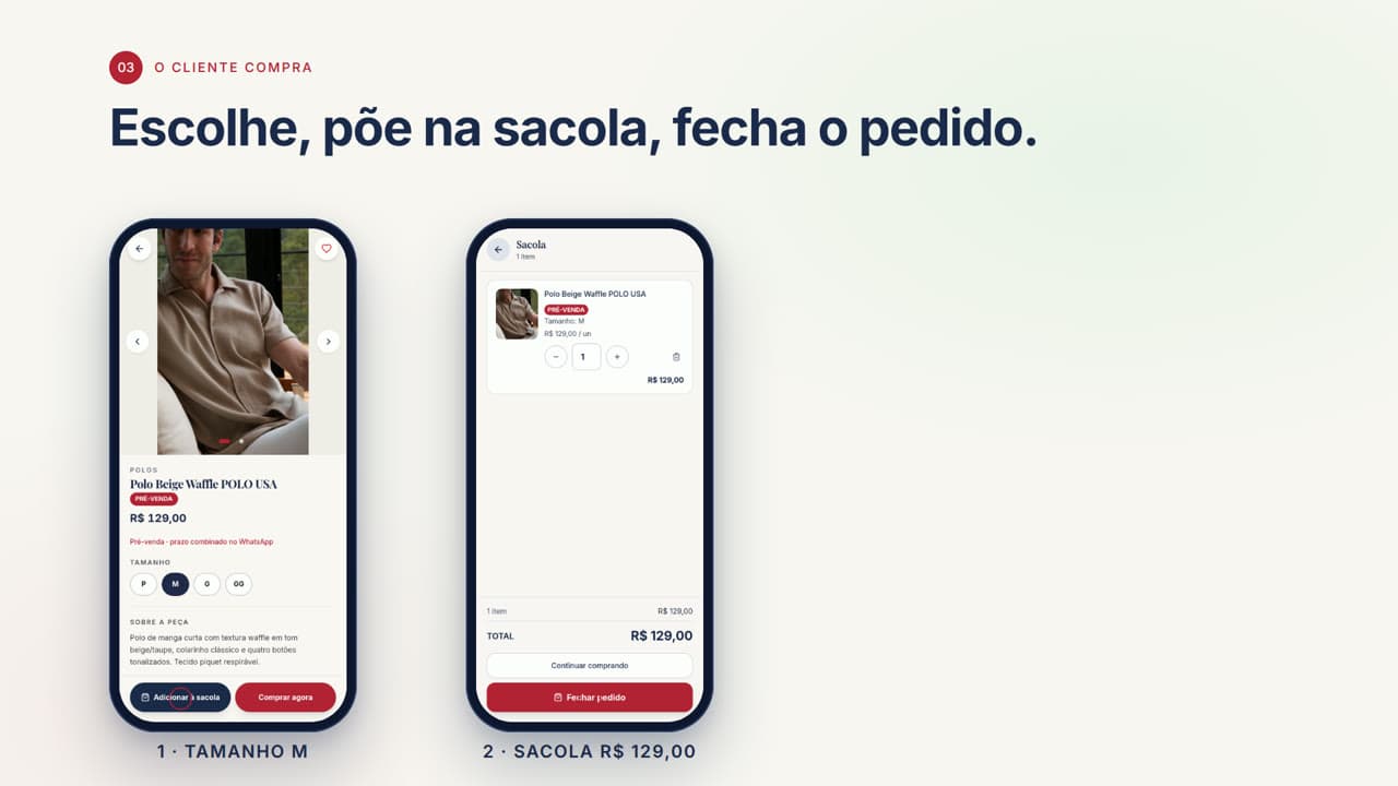 POLO USA — sua loja de moda pronta pra vender