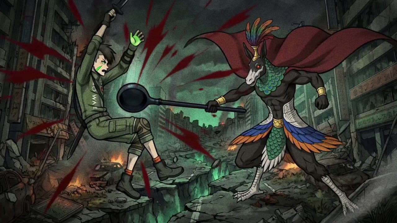 Godslayer, Again — SMT IV: Apocalypse anime edit