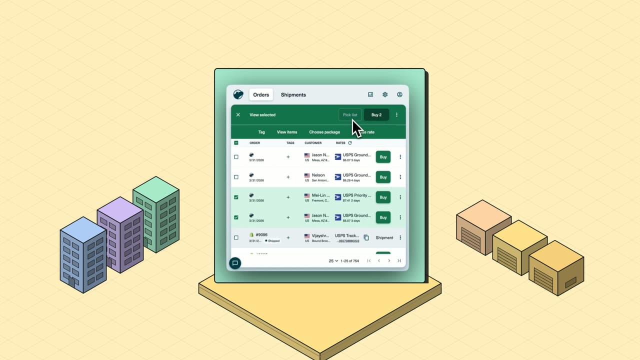 Isometric city video style preview