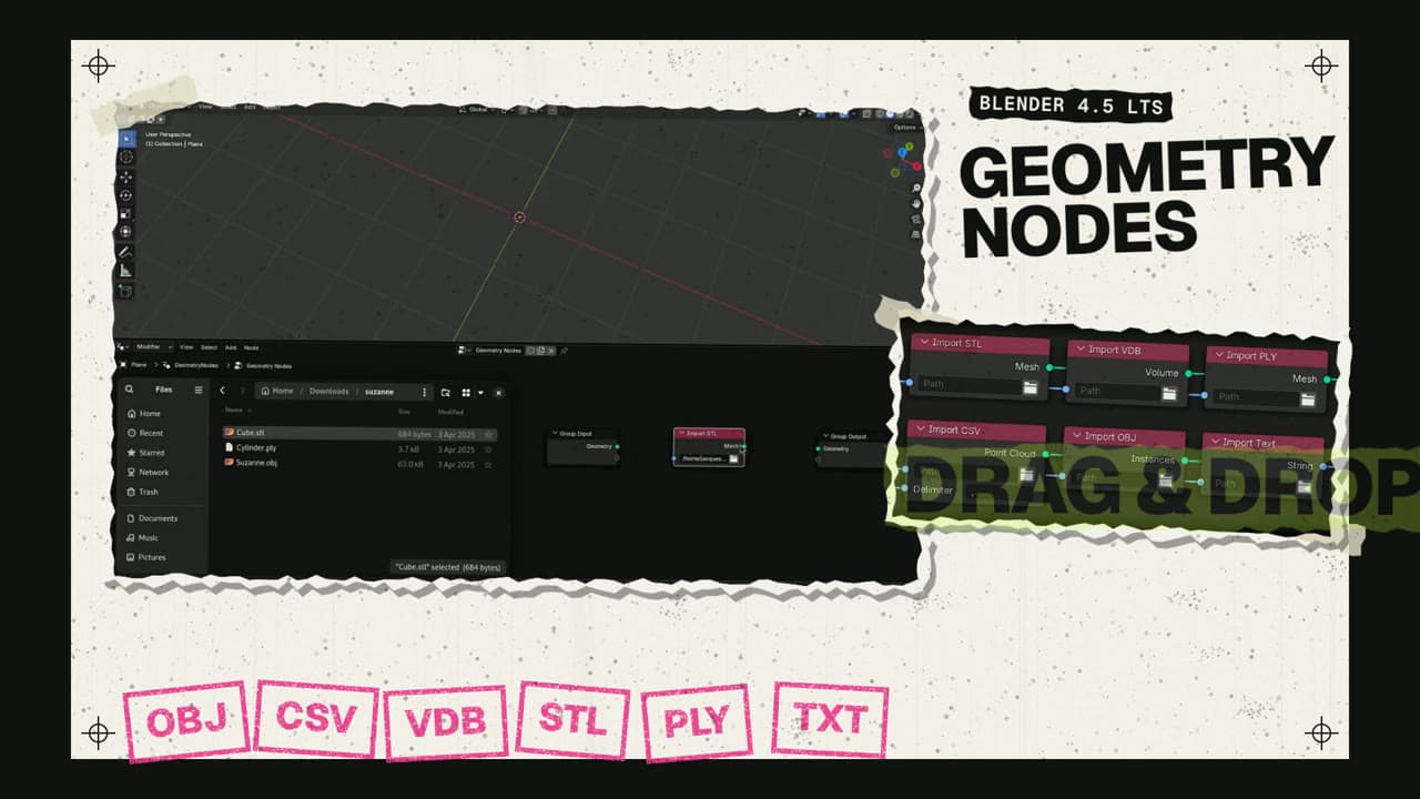 Photocopy collage video style preview